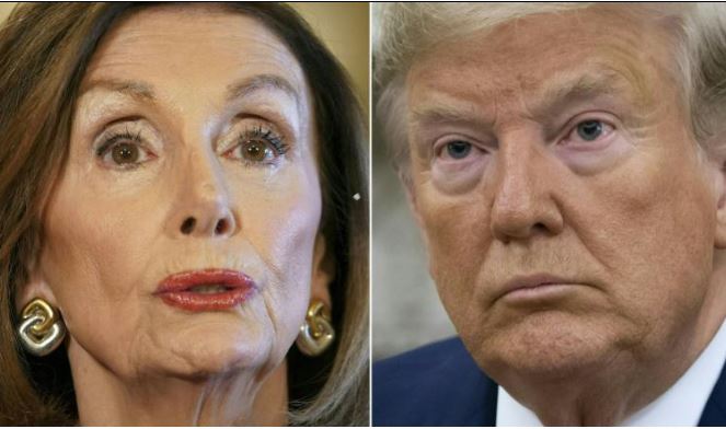 ترامب وبيلوسي