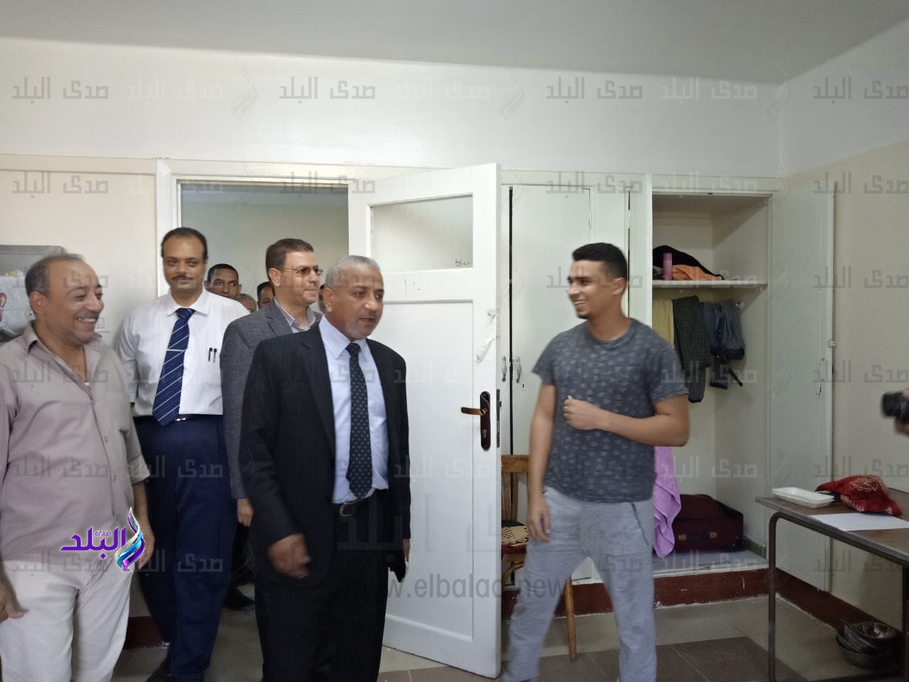 نائب رئيس جامعة الأزهر يتفقد التسكين بالمدينة الجامعية