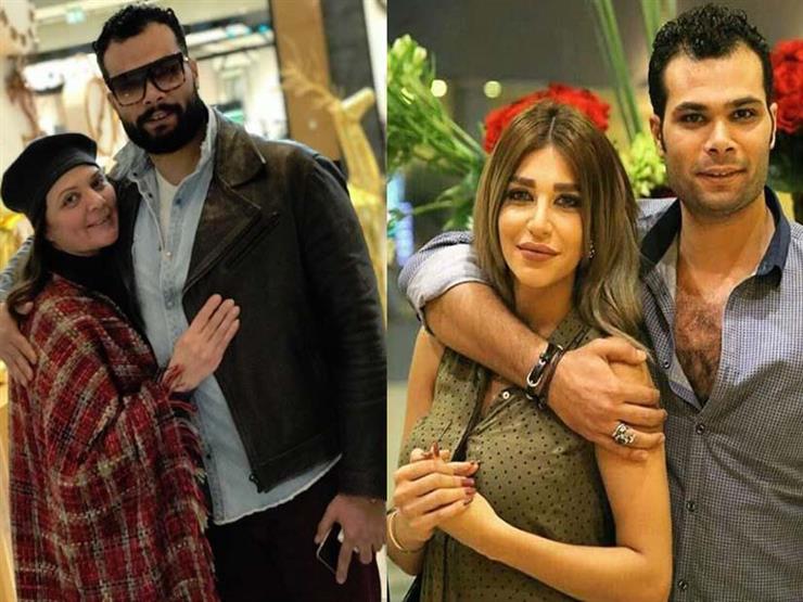 سارة نخلة وأحمد عبدالله محمود وحماتها