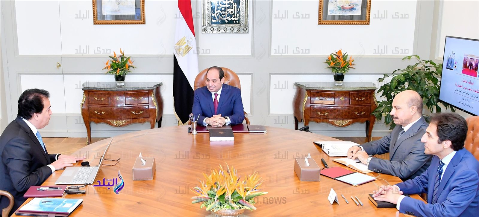 الرئيس ووزير التعليم العالي الرئيس ووزير التعليم العالي