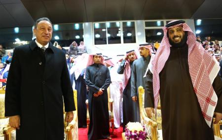 محمود الخطيب و تركي آل الشيخ 