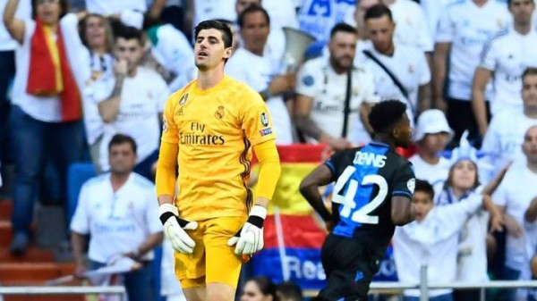  كورتوا حارس ريال مدريد 