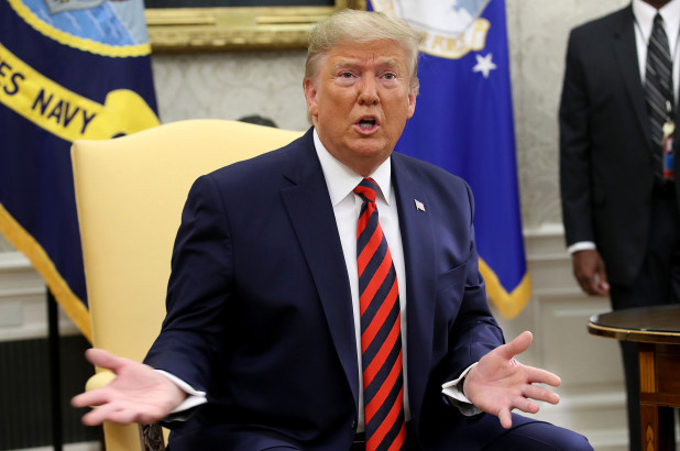 الرئيس الأمريكي دونالد ترامب