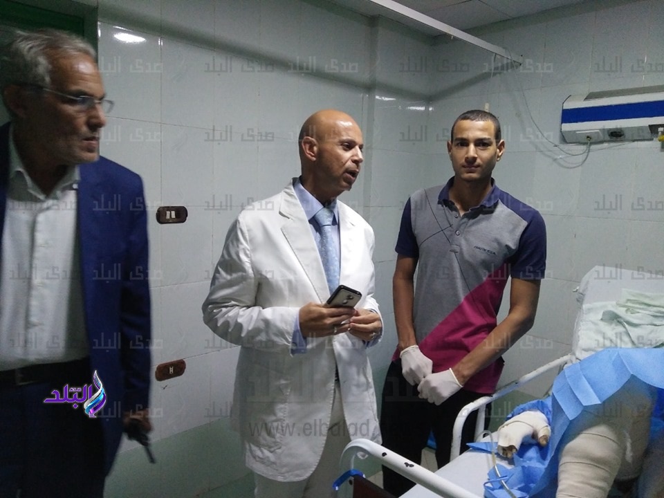 صورة من المستشفي