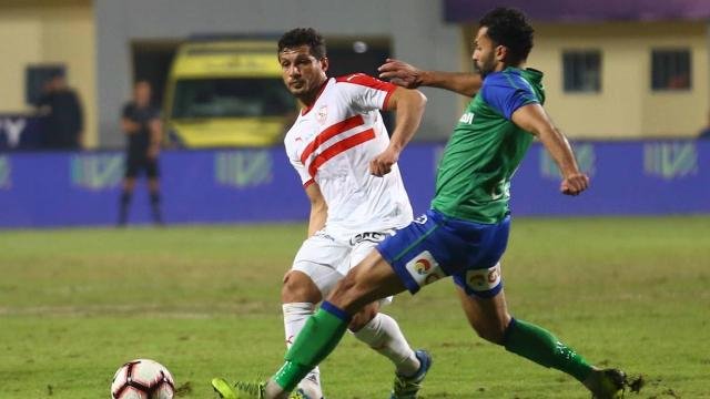 مباراة الزمالك ومصر المقاصة