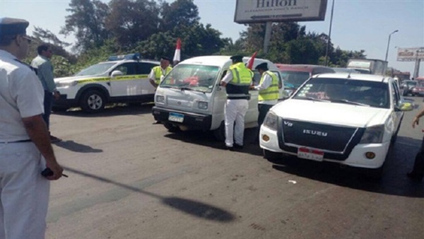 ضبط 6057 مخالفة مرورية