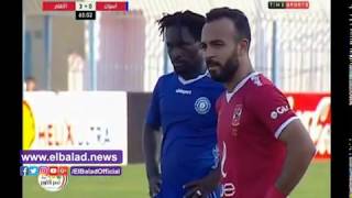 جانب من لقاء الفريقين اليوم