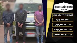 جهود الأجهزة الأمنية على مستوى الجمهورية جهود الأجهزة الأمنية على مستوى الجمهورية