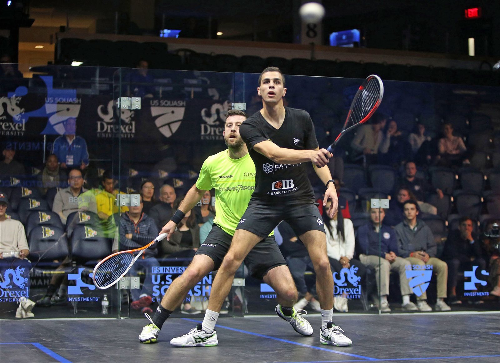 على فرج لاعب منتخب مصر للإسكواش 