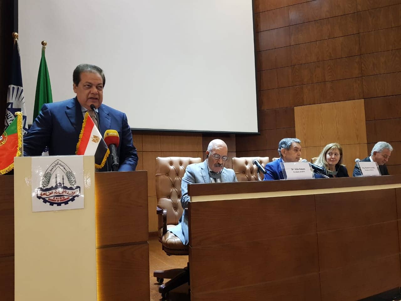 خلال فعاليات مؤتمر مجلس الأعمال المصري البرتغالي
