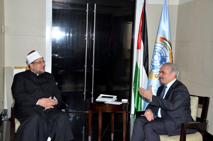 رئيس وزراء فلسطين يستقبل وزير الأوقاف ويناقشان تعزيز التعاون رئيس وزراء فلسطين يستقبل وزير الأوقاف ويناقشان تعزيز التعاون