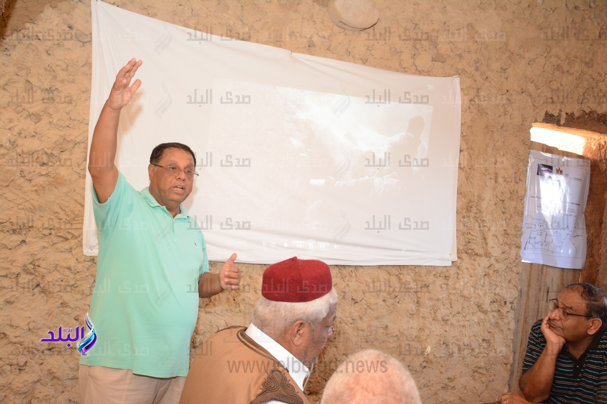 المهندس رامز عزمي المشرف على مشروع ترميم حصن شالي الأثري