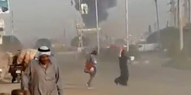 فرار السوريين من العدوان التركي