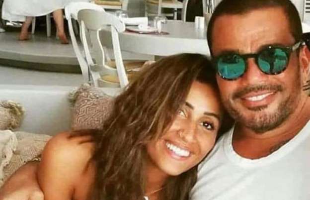 عمرو دياب و دينا الشربيني 