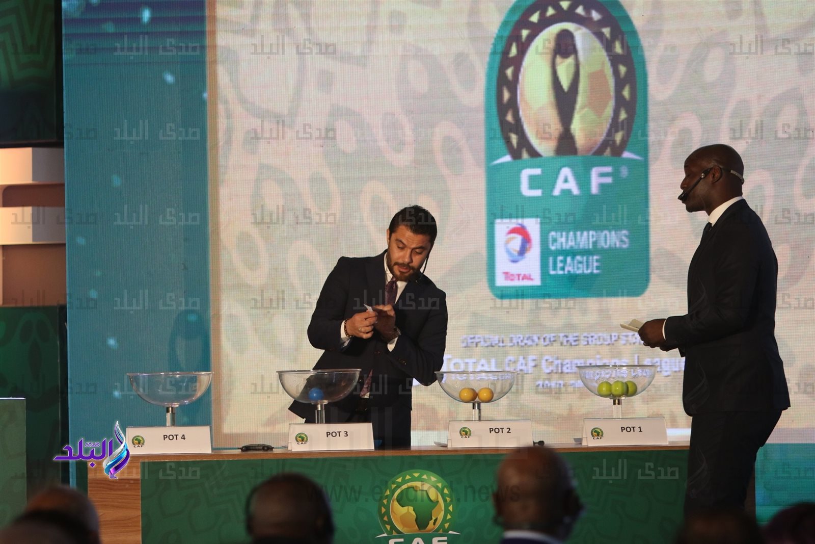 قرعة دورى ابطال افريقيا وكأس الكونفيدرالية