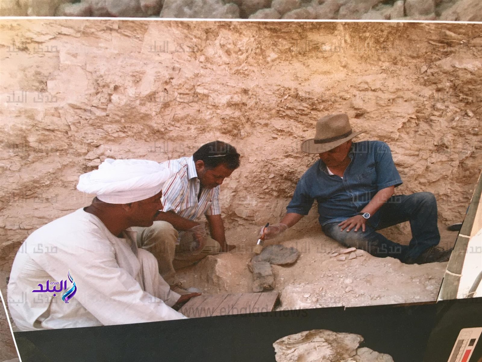 حواس أثناء الكشف الأثري 