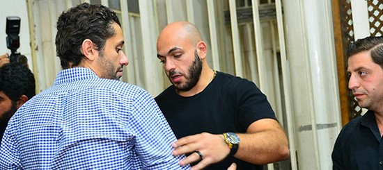 كريم محمود عبد العزيز في عزاء طلعت زكريا كريم محمود عبد العزيز في عزاء طلعت زكريا