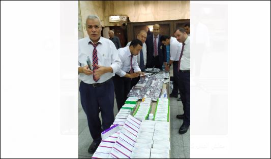 صورة من الضبطية 