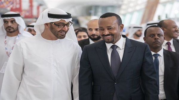 الشيخ محمد بن زايد وآبي أحمد الشيخ محمد بن زايد وآبي أحمد