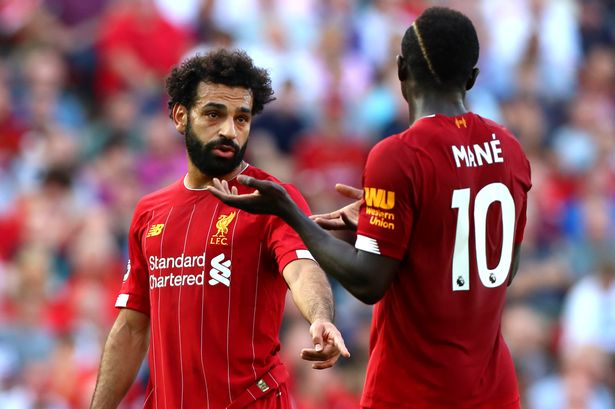 محمد صلاح وساديو ماني لاعبا ليفربول محمد صلاح وساديو ماني لاعبا ليفربول
