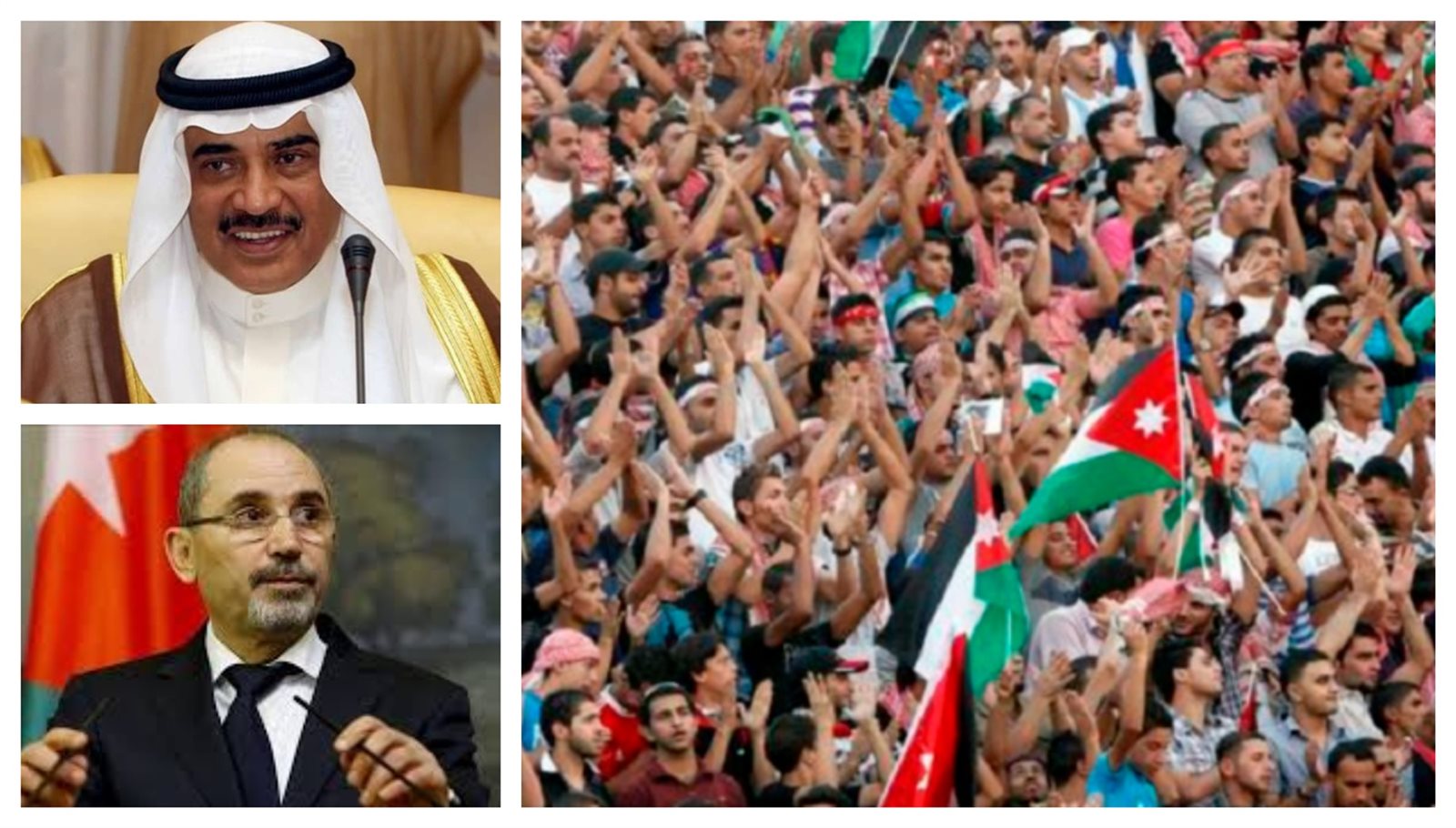 الشيخ الصباح وايمن الصفدي وتعليقهما على تصرف جماهير الاردن