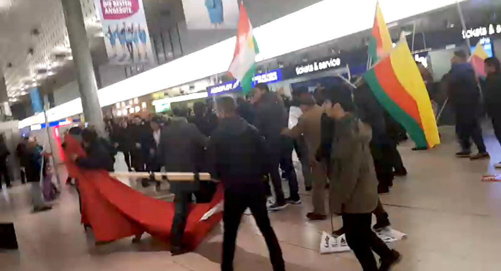 شجار بين أتراك وأكراد في بلجيكا