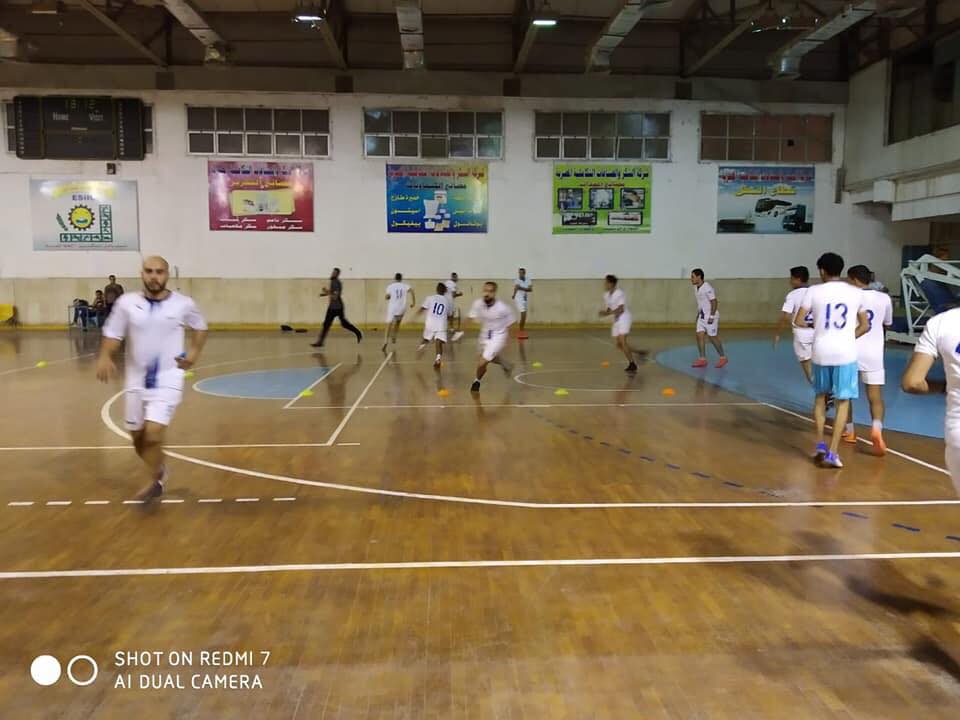  صالات المنيا تتعادل مع الدرب الأحمر