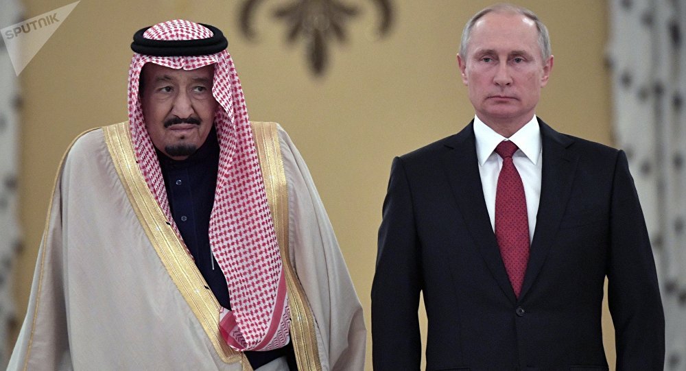 الملك سلمان وبوتين 