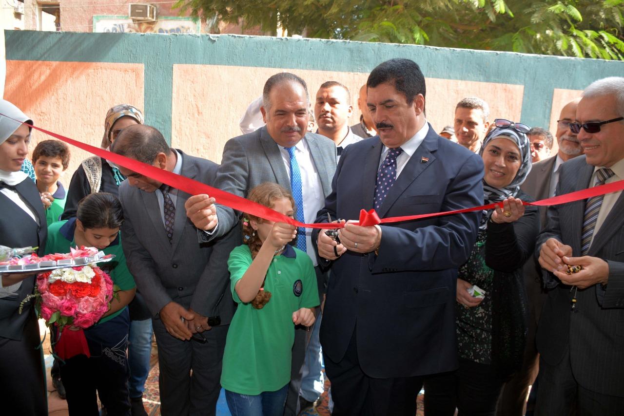 افتتاح عدد من المشروعات الخدمية بالقناطر الخيرية