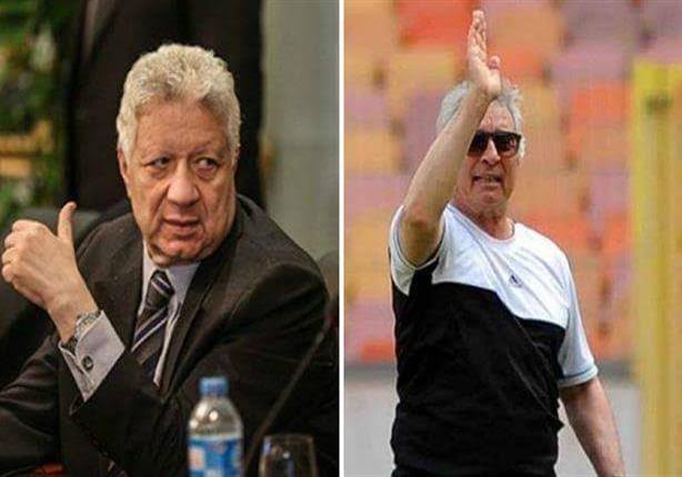مرتضي منصور وحلمي طولان 