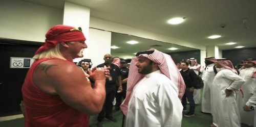هوجان مع تركي ال الشيخ 