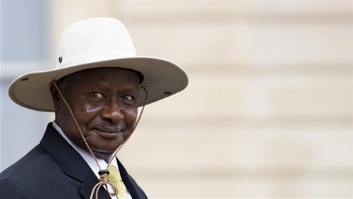 رئيس أوغندا يورى موسيفيني، السودان رئيس أوغندا يورى موسيفيني، السودان