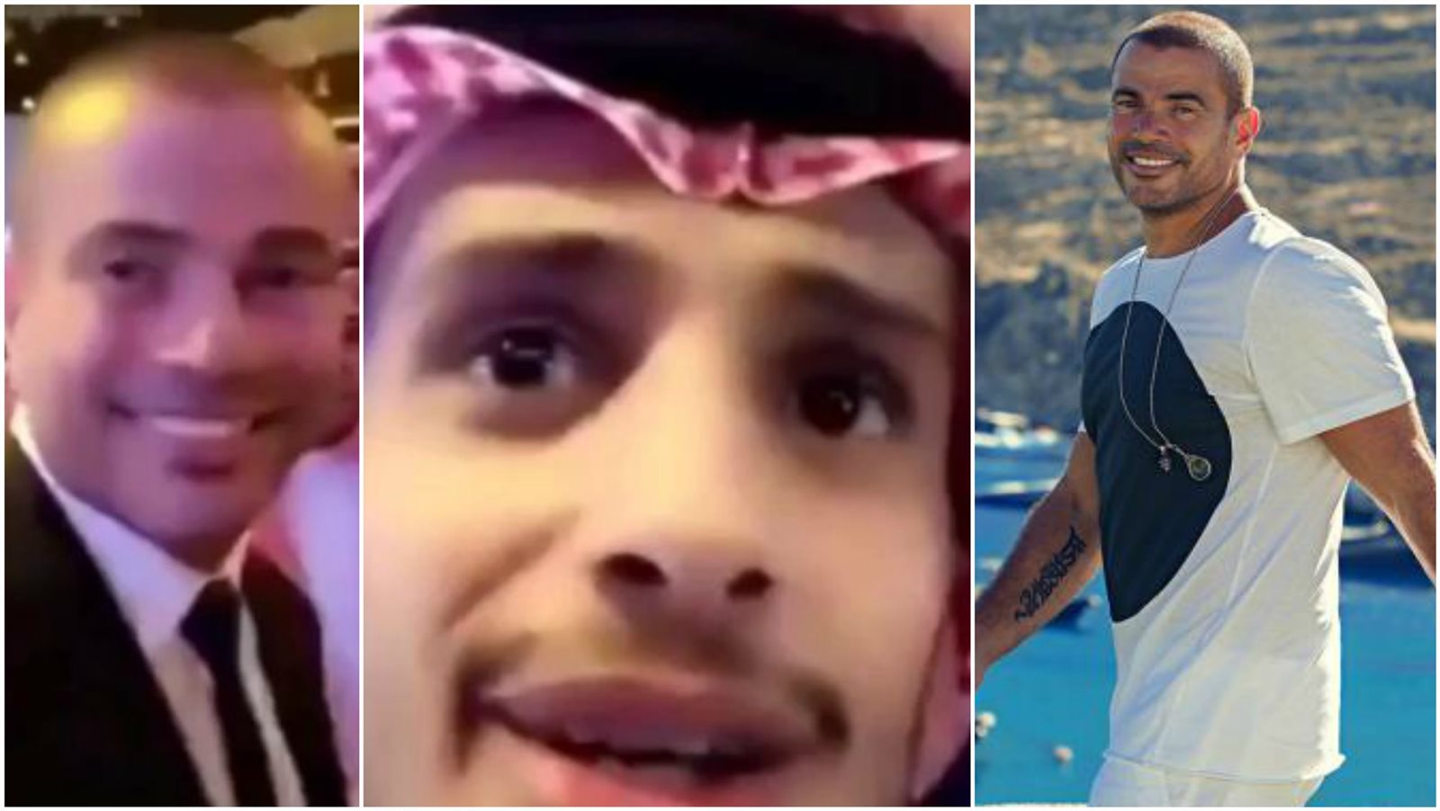 عمرو دياب والشاب الخليجي عمرو دياب والشاب الخليجي