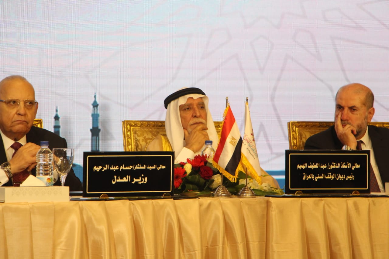 المستشار حسام عبدالرحيم وزير العدل