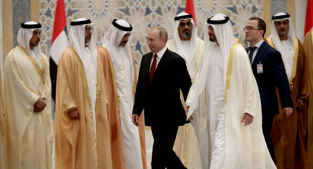 محمد بن زايد وبوتين محمد بن زايد وبوتين