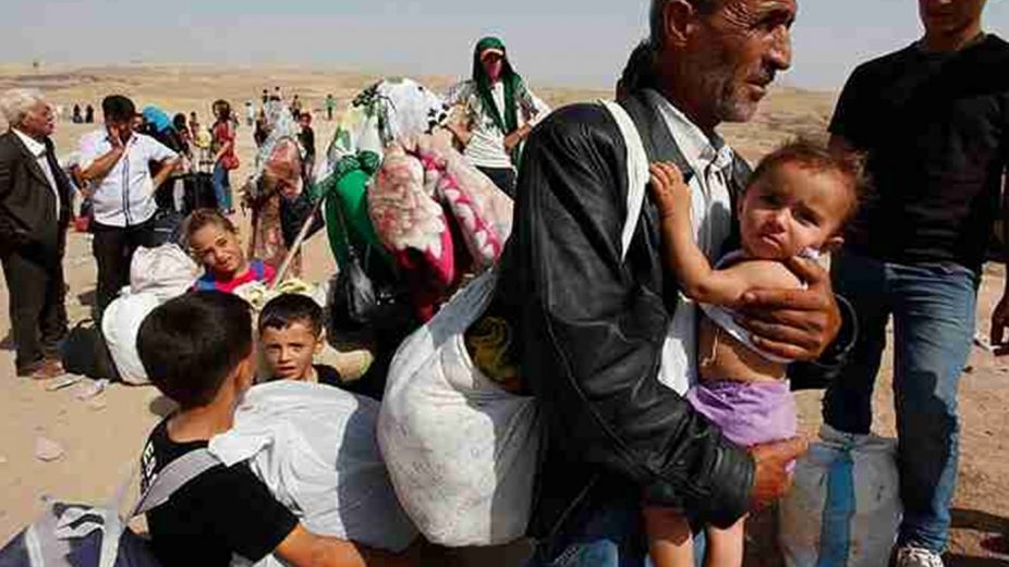 لاجئين سوريين