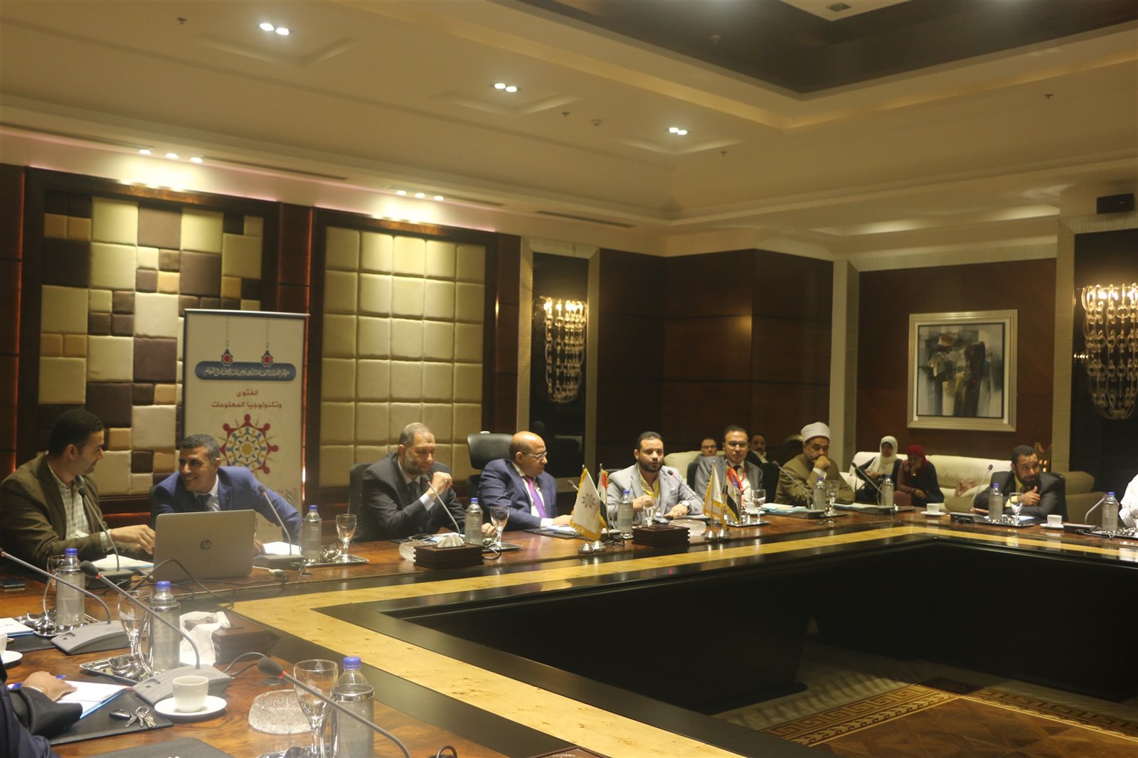 جانب من الورشة