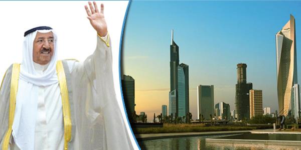 أمير الكويت يعود لبلاده 