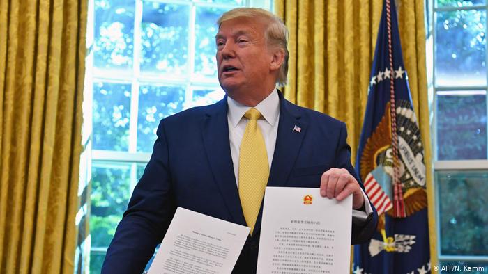 الرئيس الأمريكي دونالد ترامب