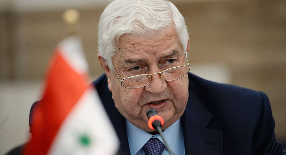 وزير الخارجية السوري وليد المعلم وزير الخارجية السوري وليد المعلم