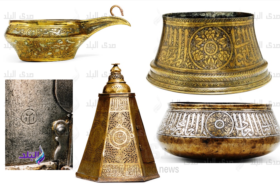 مجموعة من القطع التي سيتم بيعها