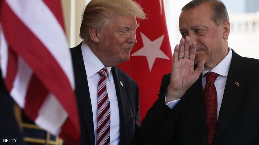 دونالد ترامب ورجب طيب أردوغان دونالد ترامب ورجب طيب أردوغان