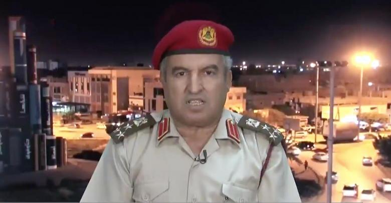 العميد خالد المحجوب مدير إدارة التوجيه المعنوي بالجيش الليبي العميد خالد المحجوب مدير إدارة التوجيه المعنوي بالجيش الليبي