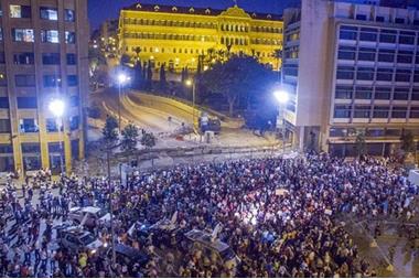 احتجاجات لبنان