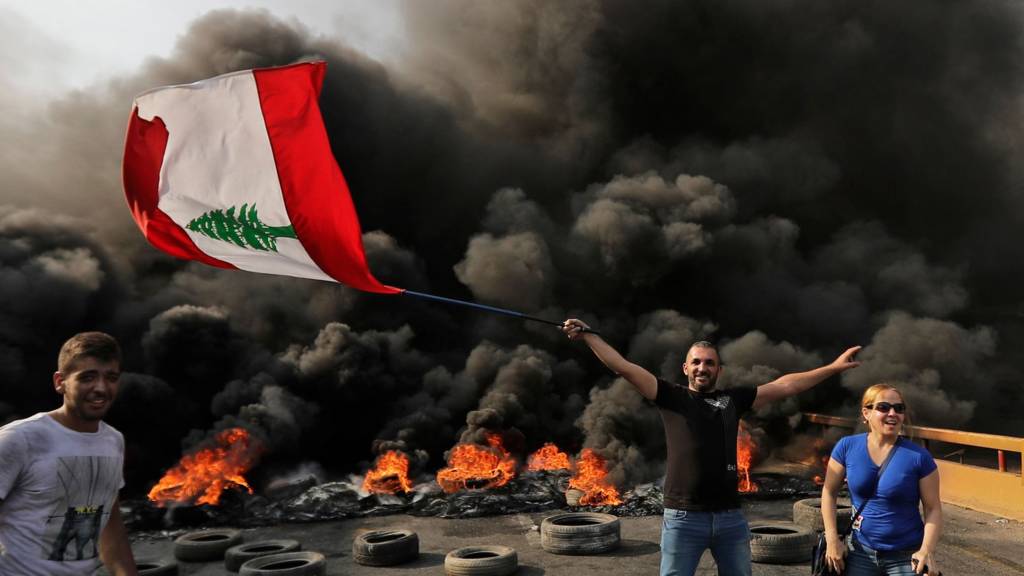 الاحتجاجات في لبنان