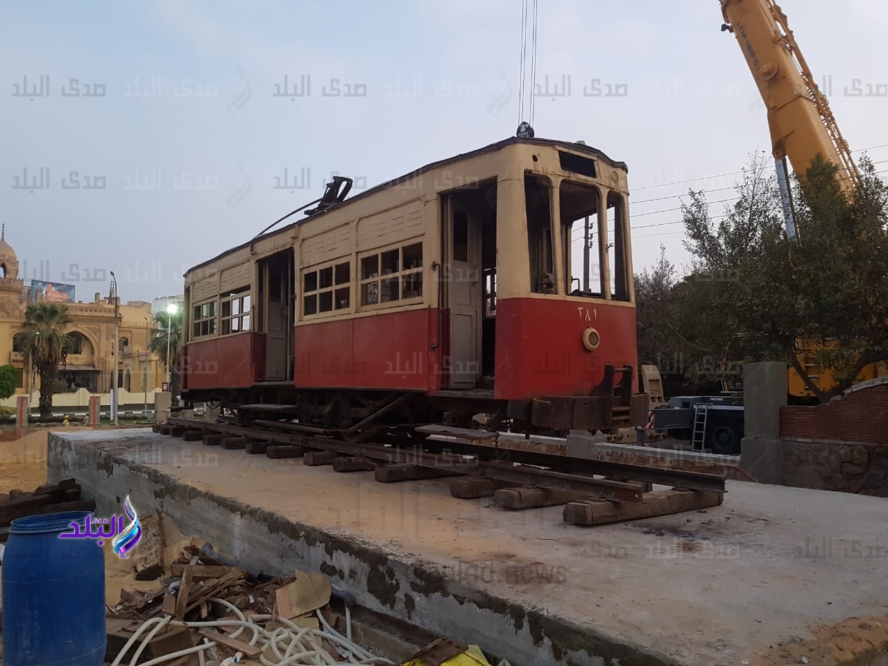 عربة ترام مصر الجديدة عربة ترام مصر الجديدة