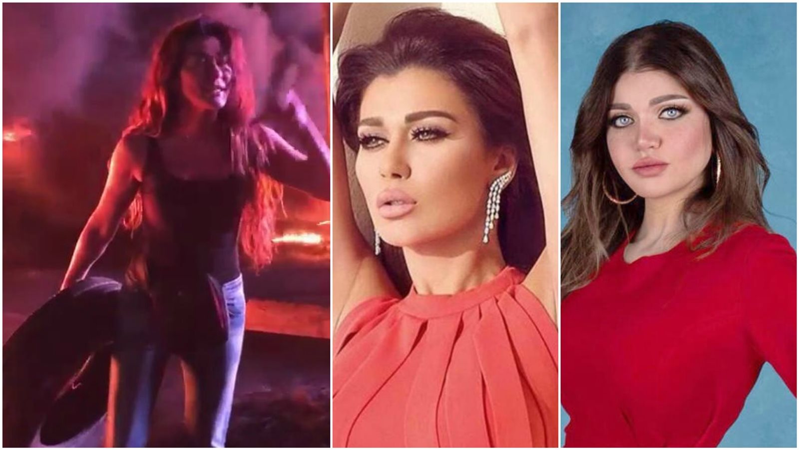 النجوم وإحتجاجات لبنان