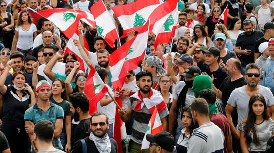 تظاهرات لبنان