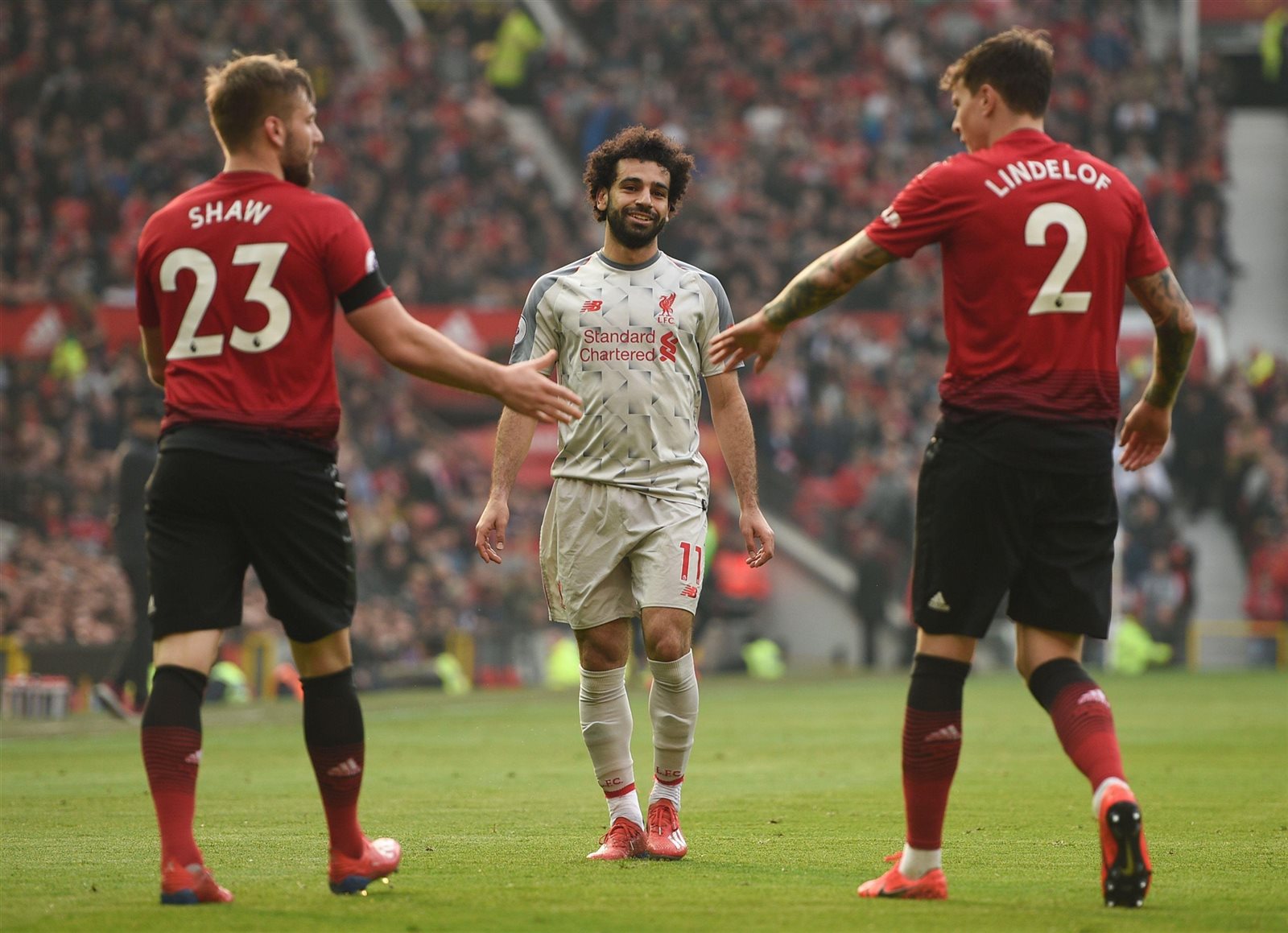 ليندلوف - محمد صلاح - شاو ليندلوف - محمد صلاح - شاو