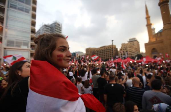 احتجاجات لبنان احتجاجات لبنان